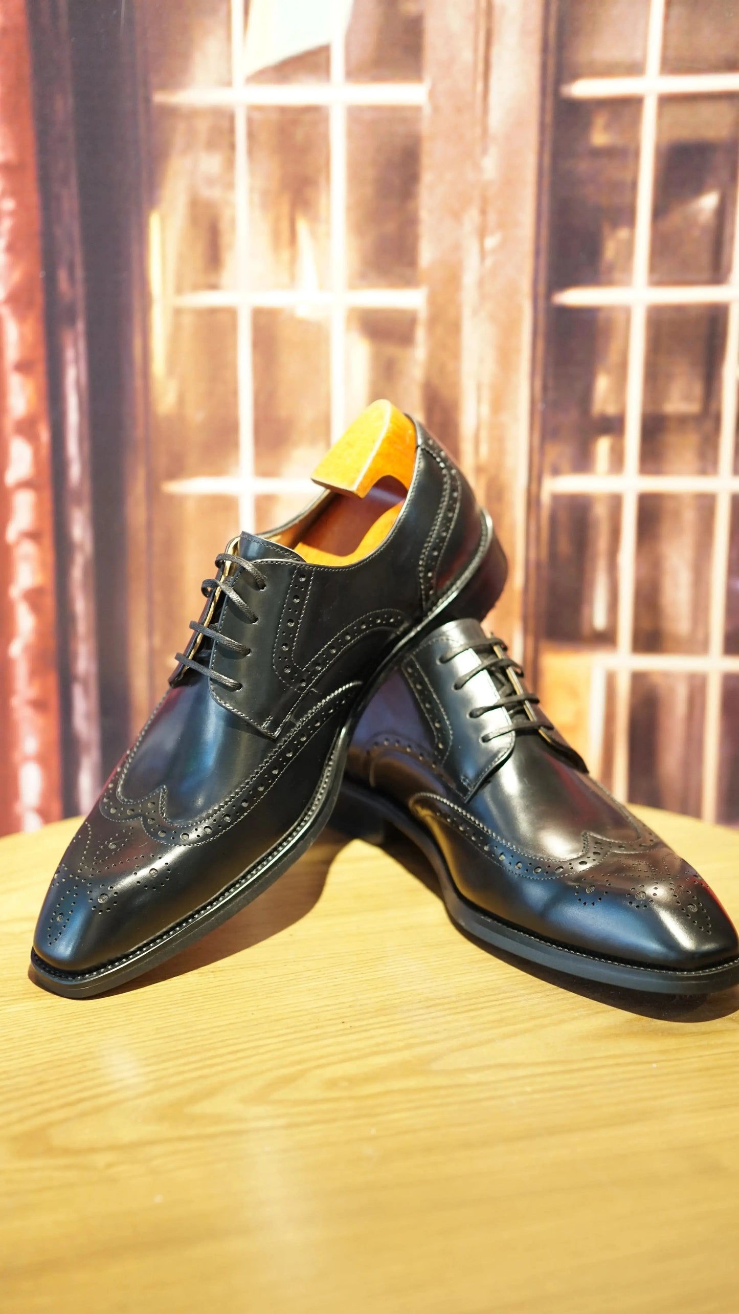 | Cowhide Genuine Leather Business Oxfords