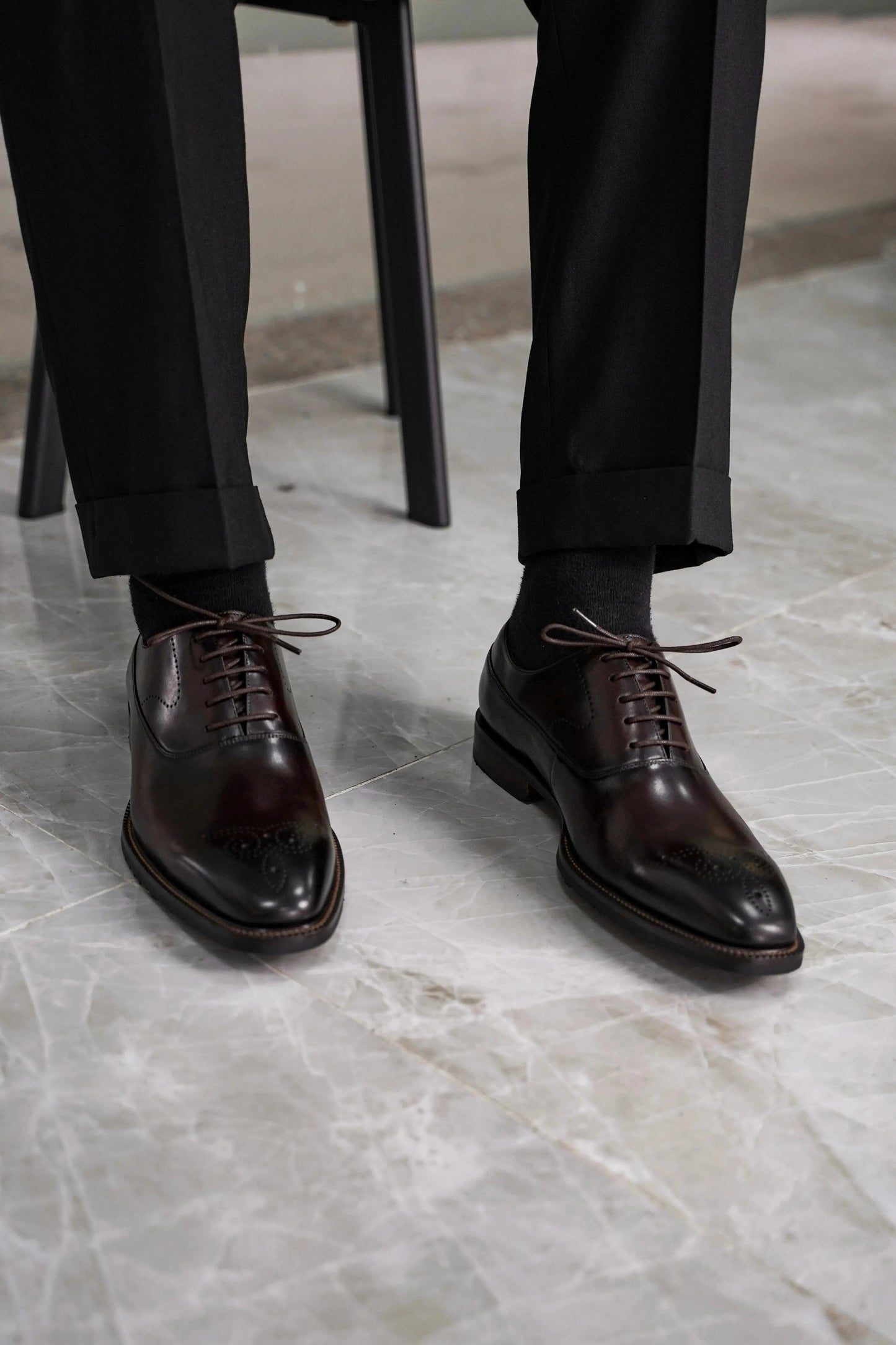 | Leather Shaffet Dress Shoes For Men
