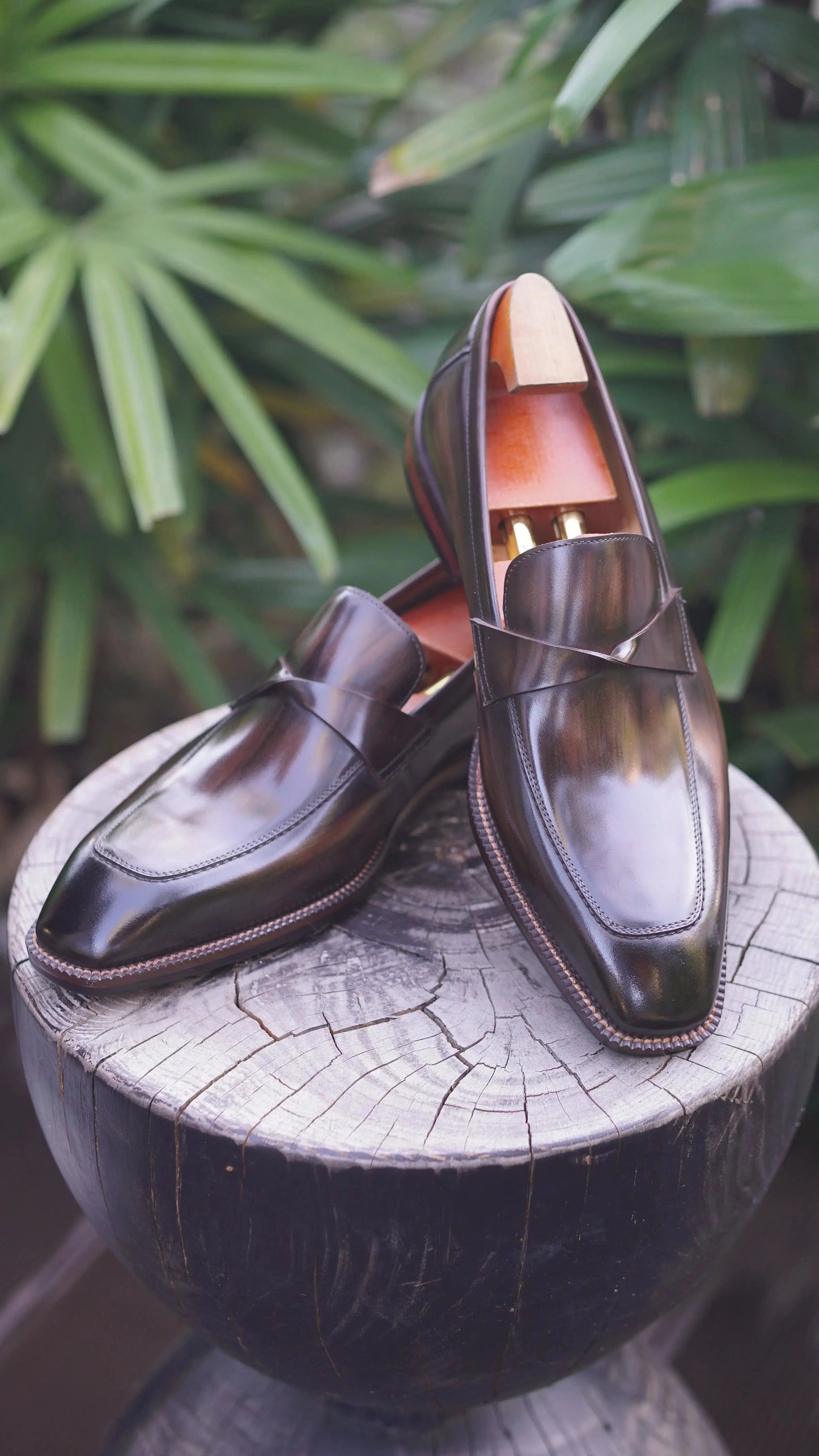 Handcrafted Calfskin Leather Penny Loafers