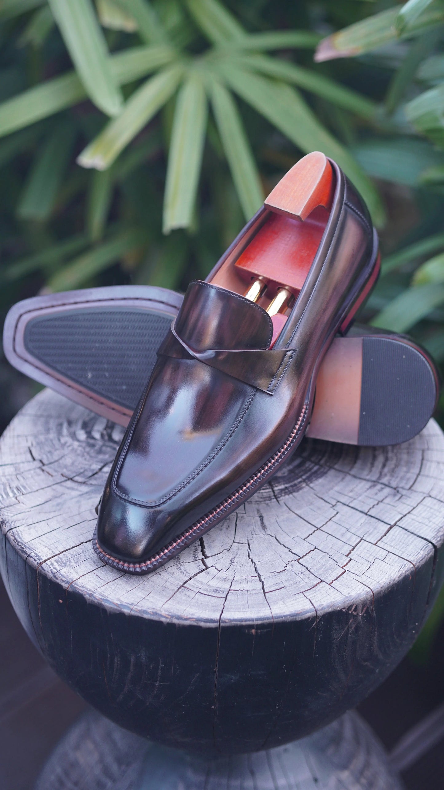 Handcrafted Calfskin Leather Penny Loafers