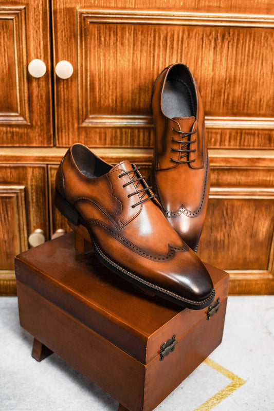 | Cowhide Softer Leather Shoes For Men