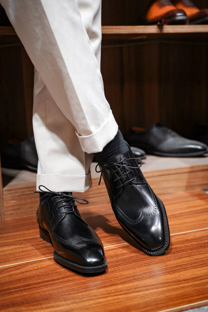 | Cowhide Softer Leather Shoes For Men