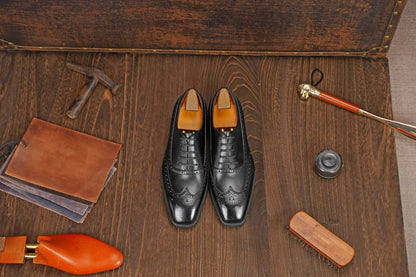 | Cowhide Leather Oxford Killer Shoes