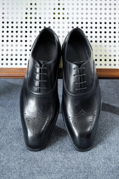| Leather Business Casual Shoes For Men