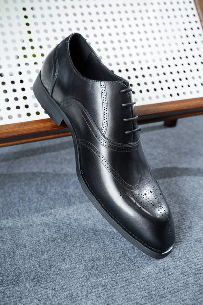 | Leather Business Casual Shoes For Men