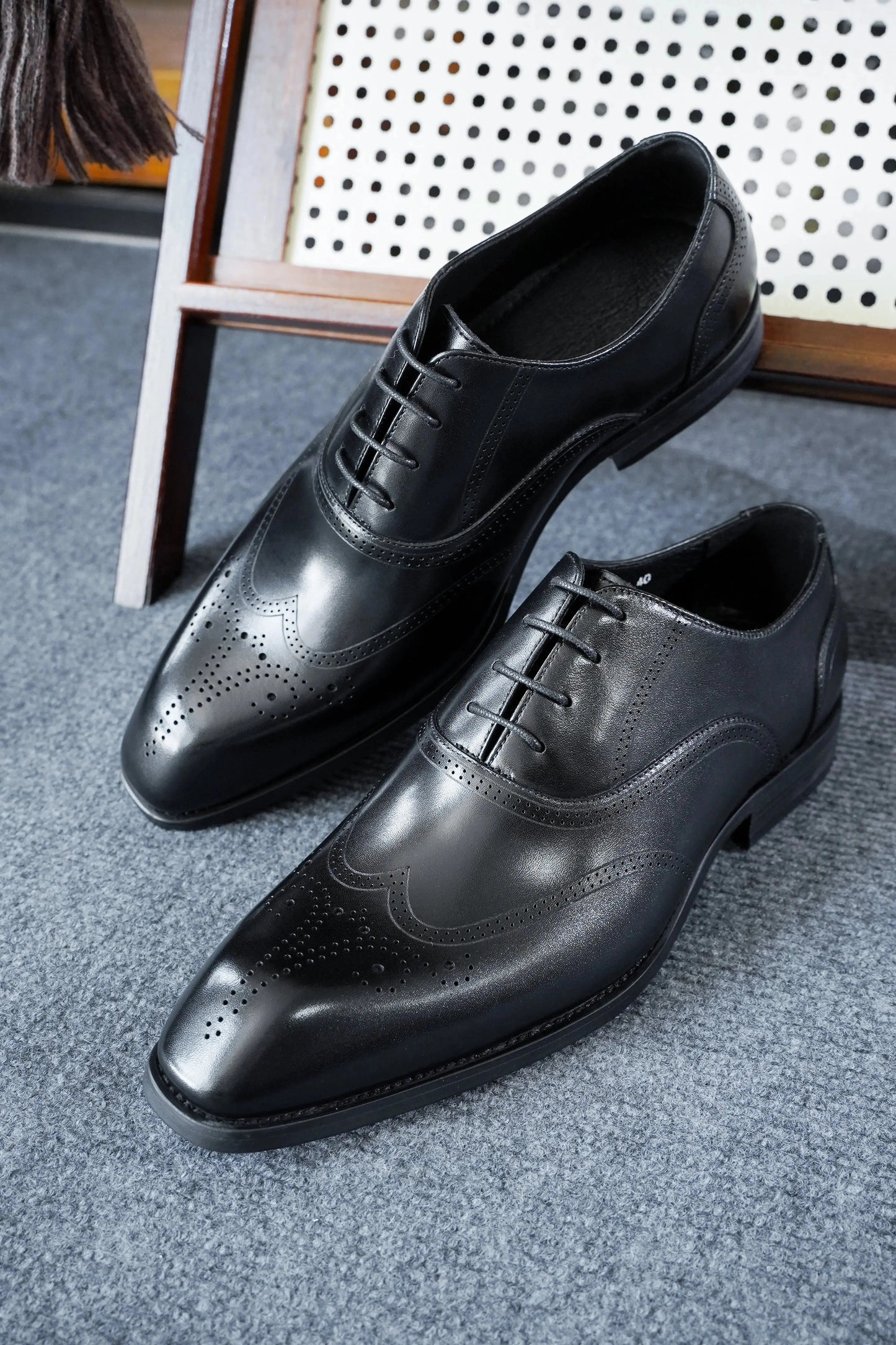| Leather Business Casual Shoes For Men