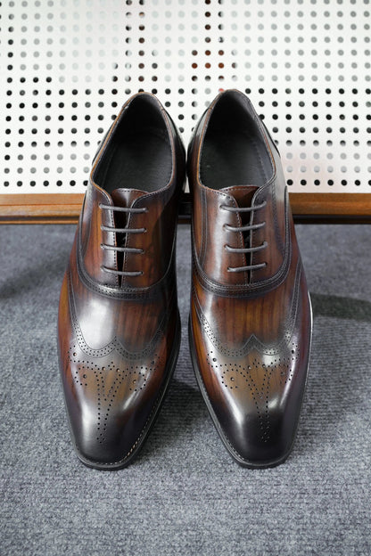 | Leather Business Casual Shoes For Men