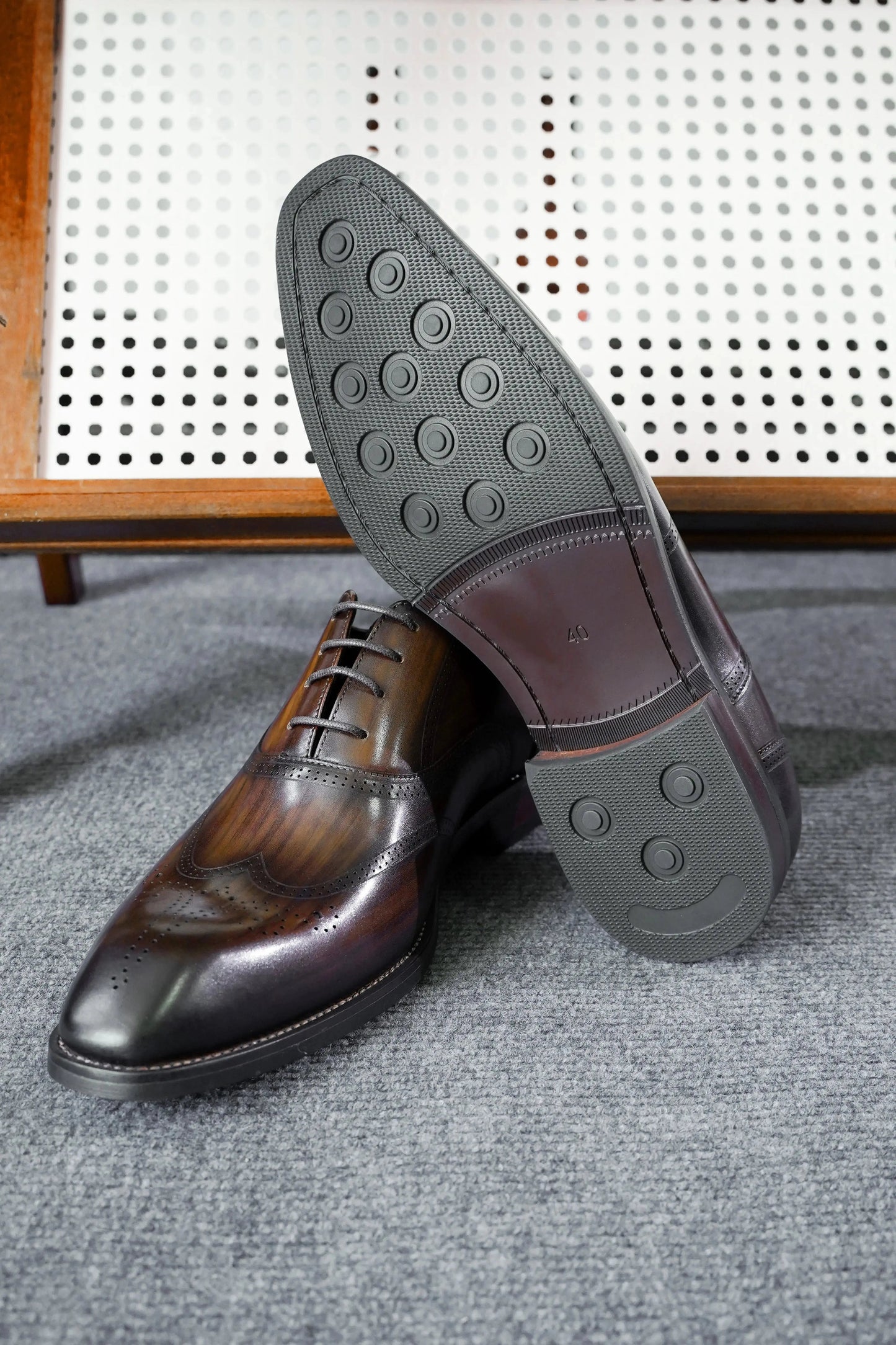 | Leather Business Casual Shoes For Men