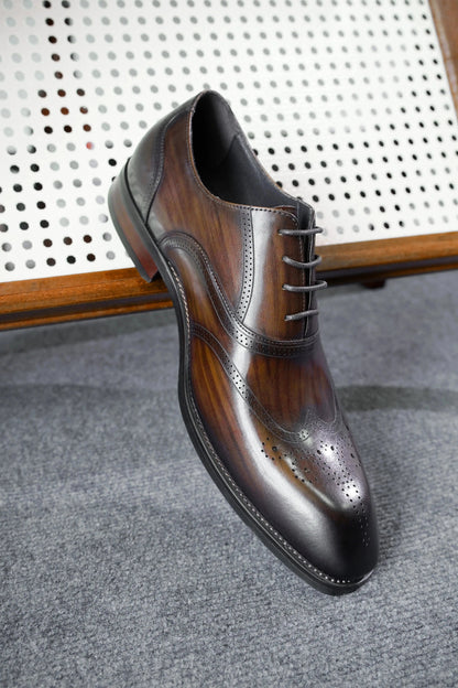 | Leather Business Casual Shoes For Men