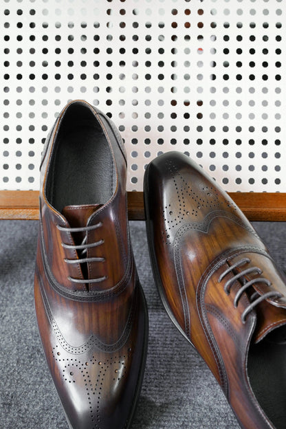 | Leather Business Casual Shoes For Men