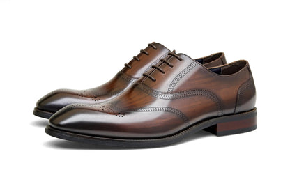 | Leather Business Casual Shoes For Men