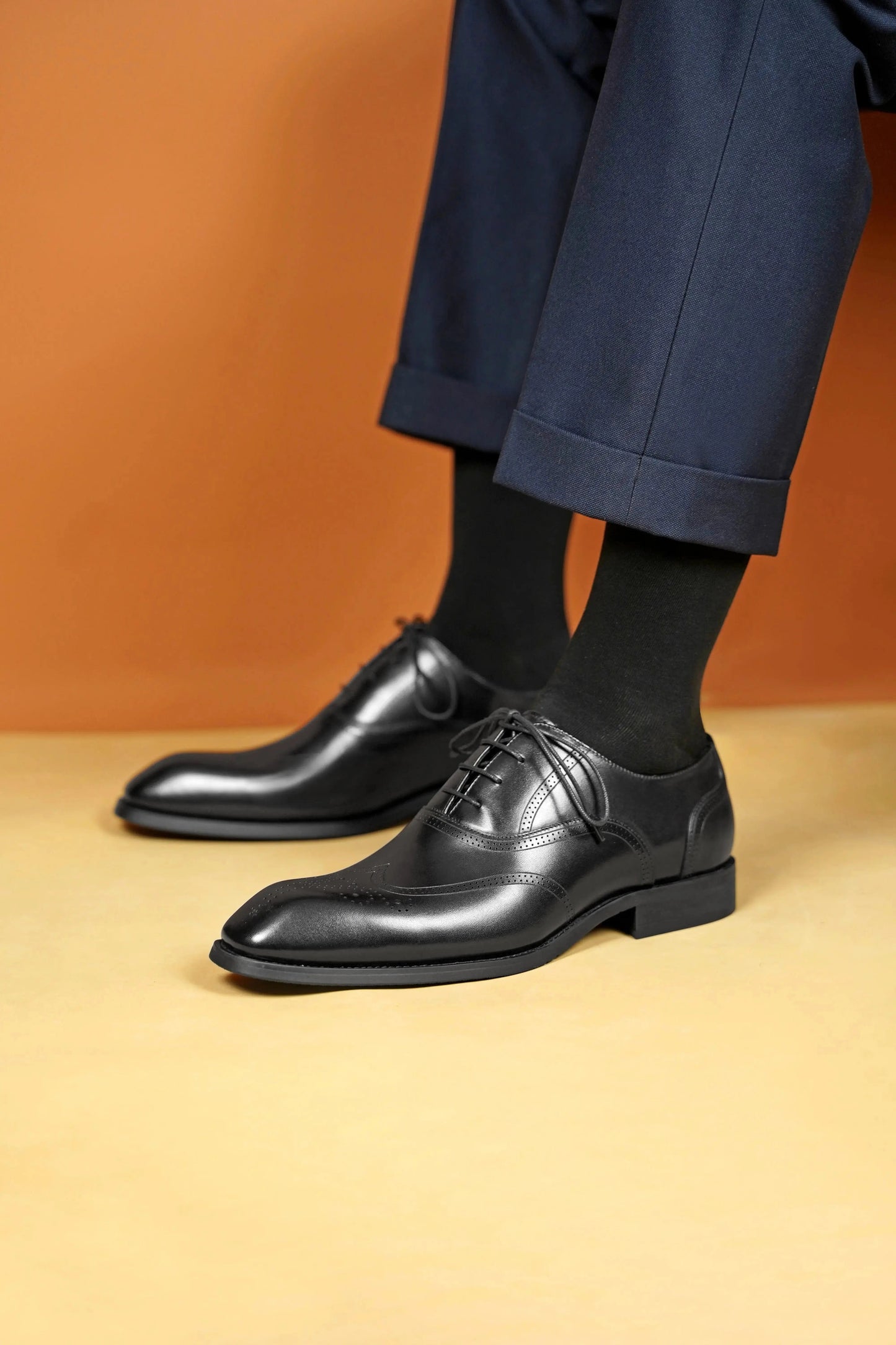 | Leather Business Casual Shoes For Men