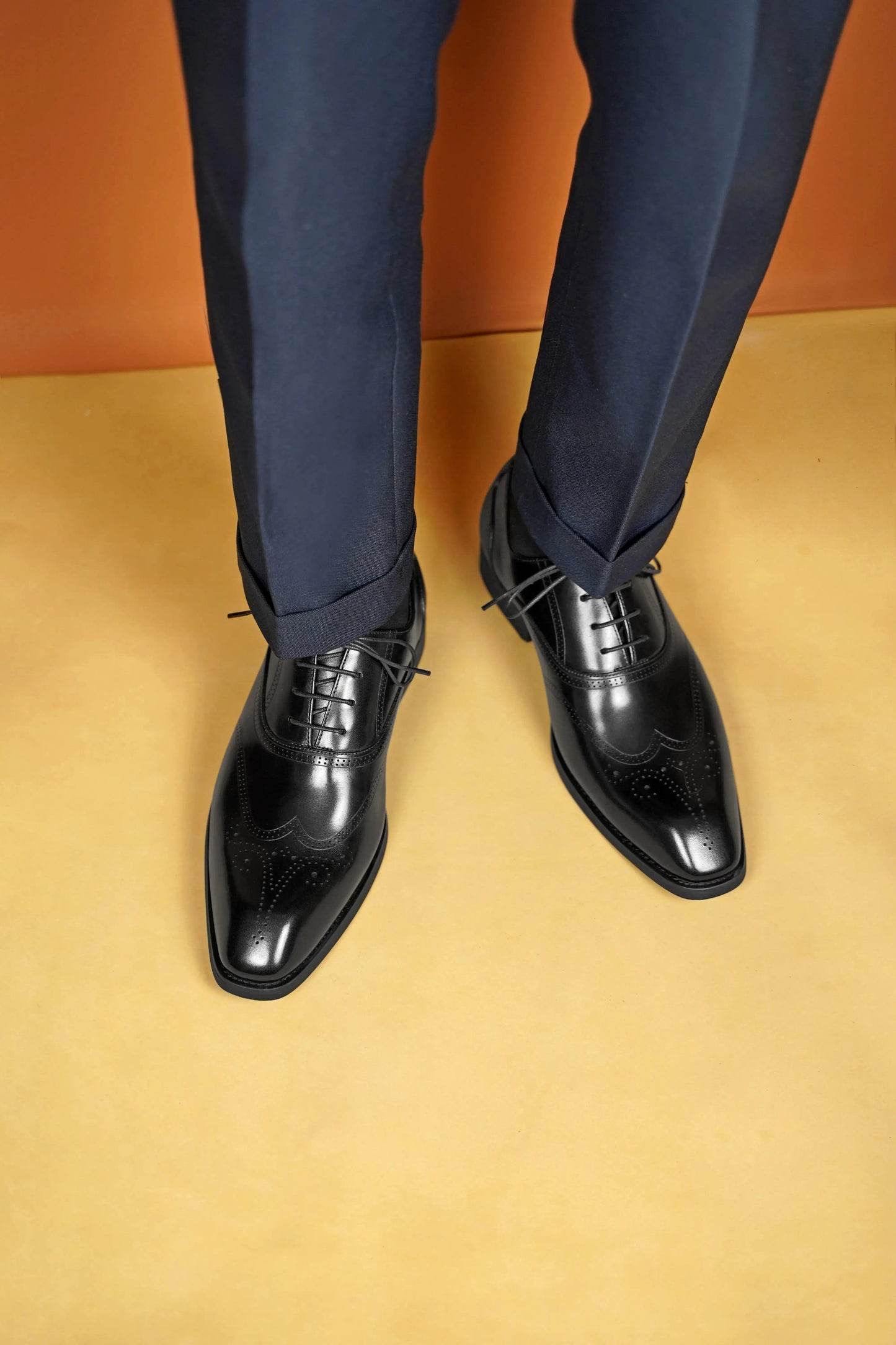 | Leather Business Casual Shoes For Men