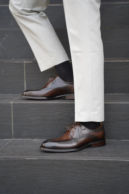 | Premium Leather Cowhide Derbys For Weddings