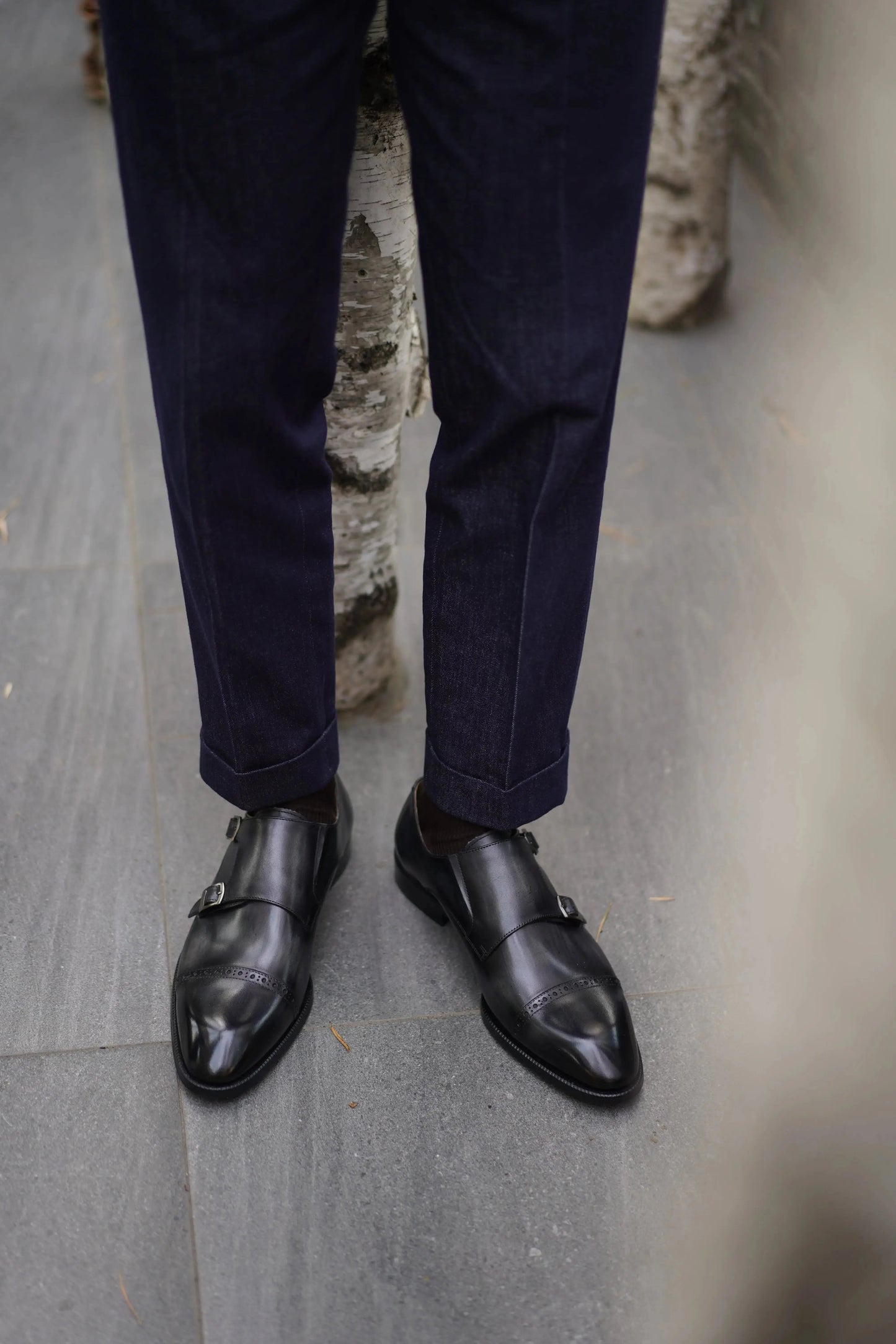 | Handcrafted Monk Strap Dress Shoes