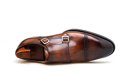 | Handcrafted Monk Strap Dress Shoes