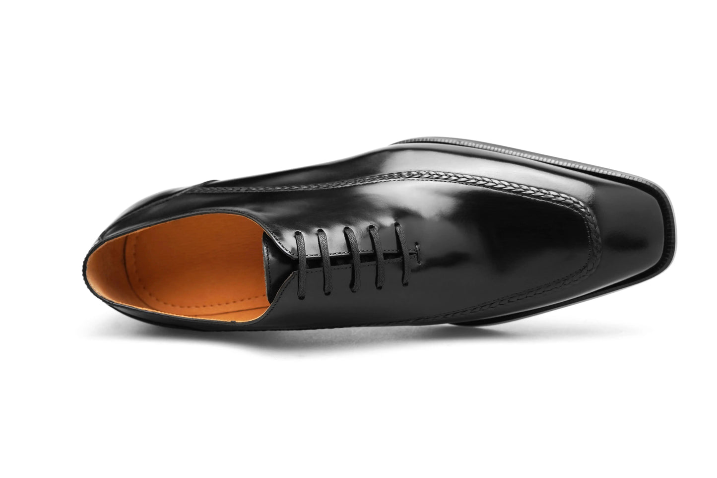 | Elegant Leather Derby Shoes Modern Professional