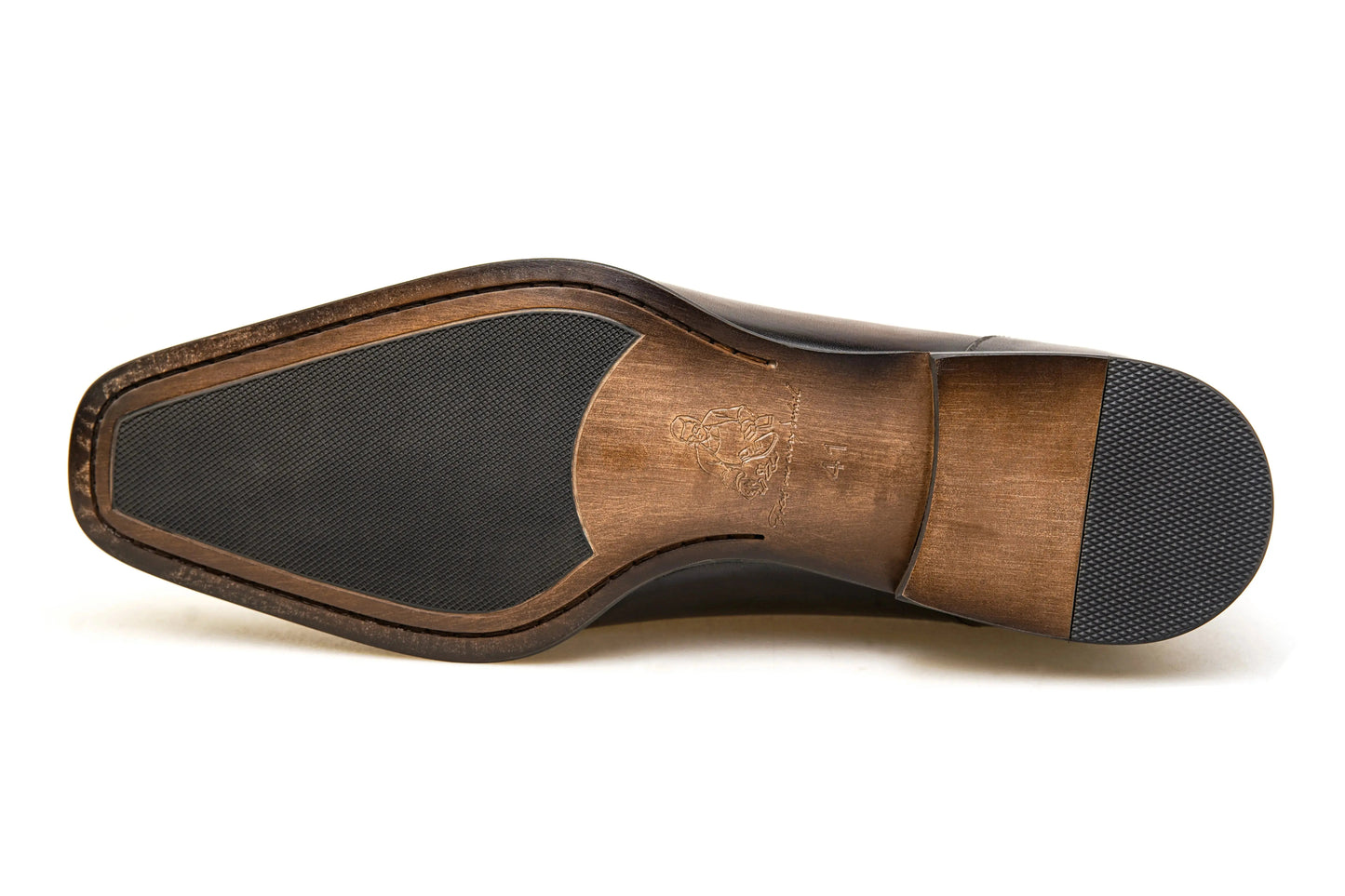 | Elegant Leather Derby Shoes Modern Professional
