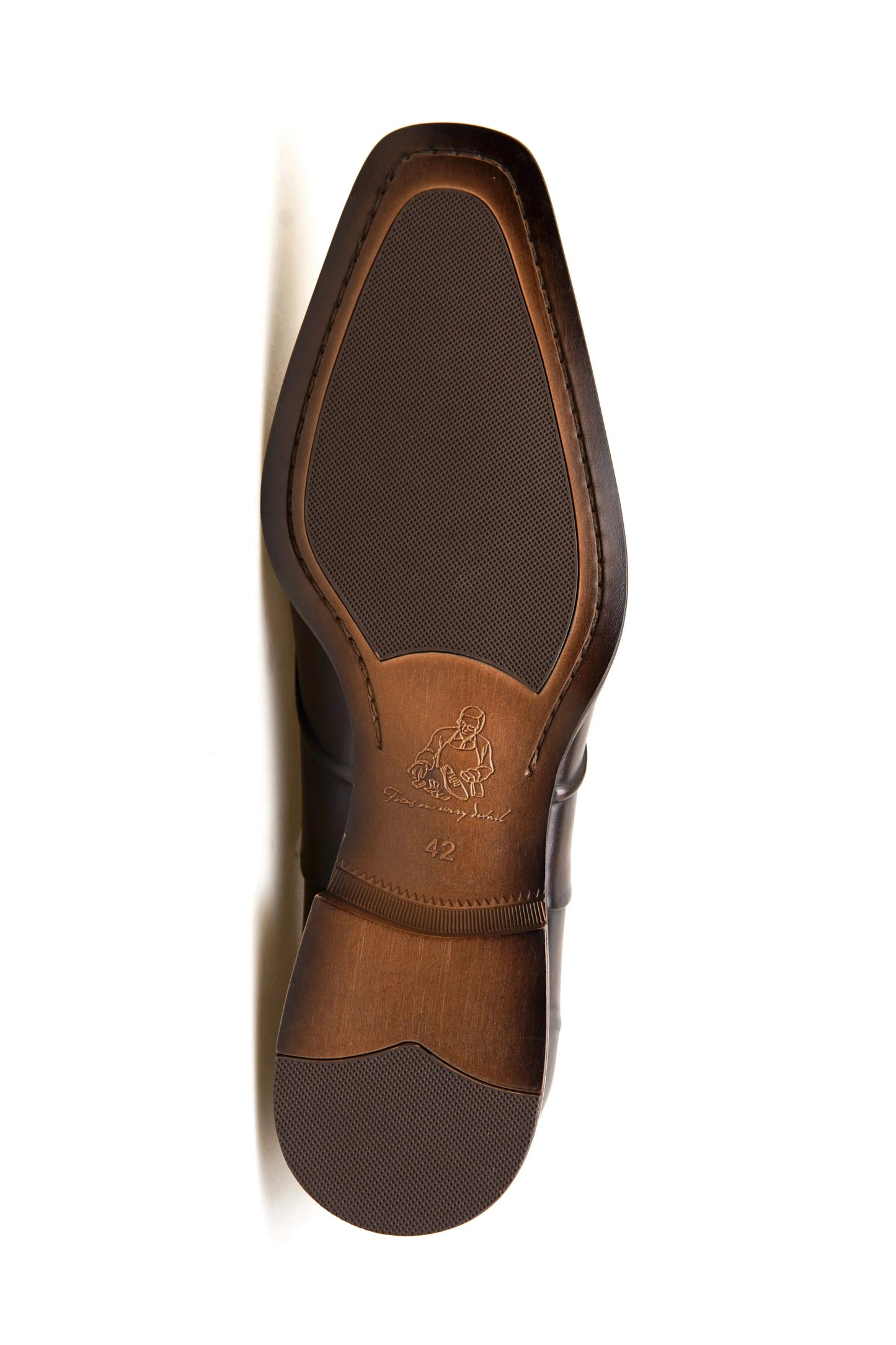 | Handmade Cowhide Derby Shoes For Men