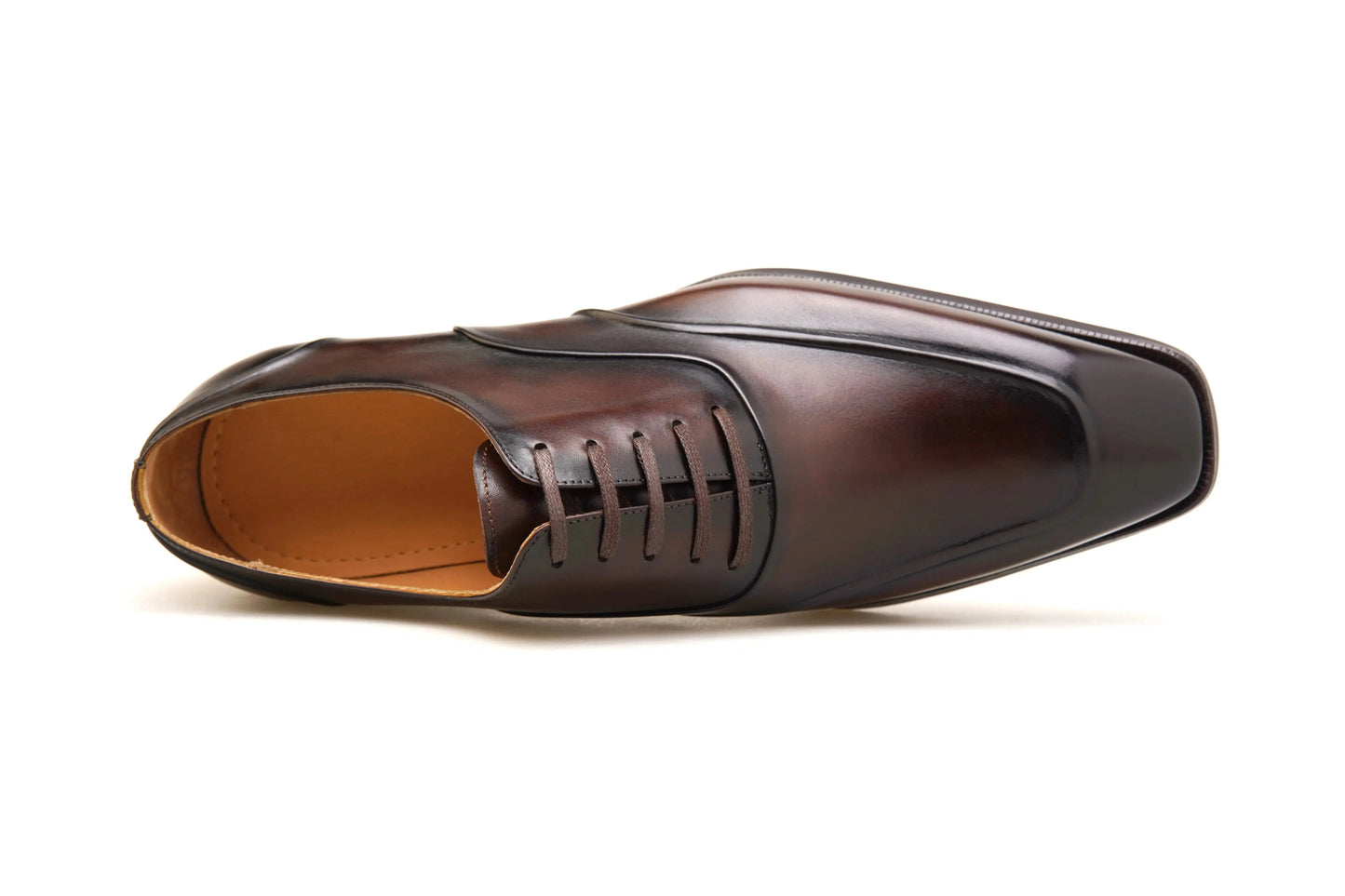 | Handmade Cowhide Derby Shoes For Men