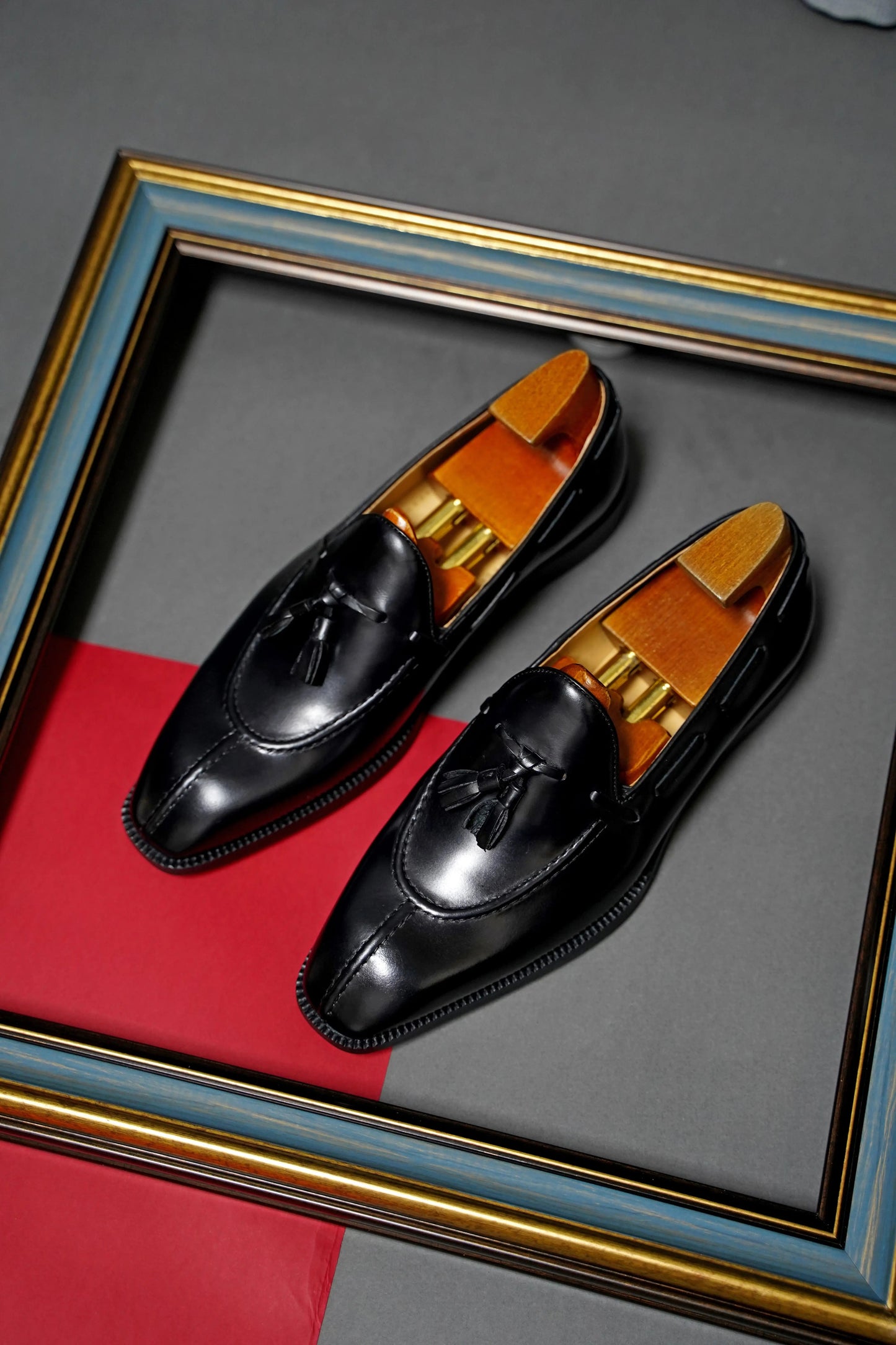 | Leather Tassel Loafers For Men