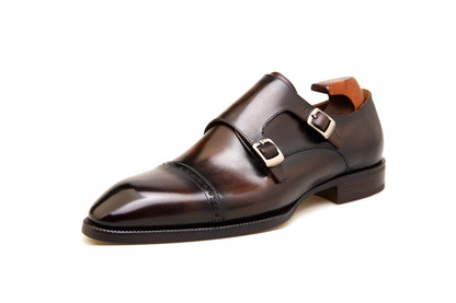 | Handcrafted Monk Strap Dress Shoes
