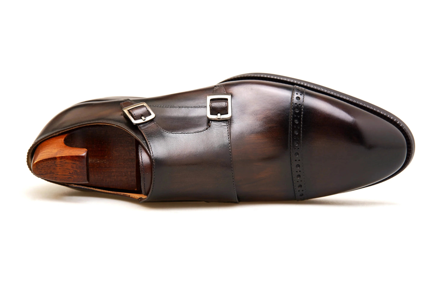 | Handcrafted Monk Strap Dress Shoes