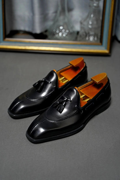 | Leather Tassel Loafers For Men