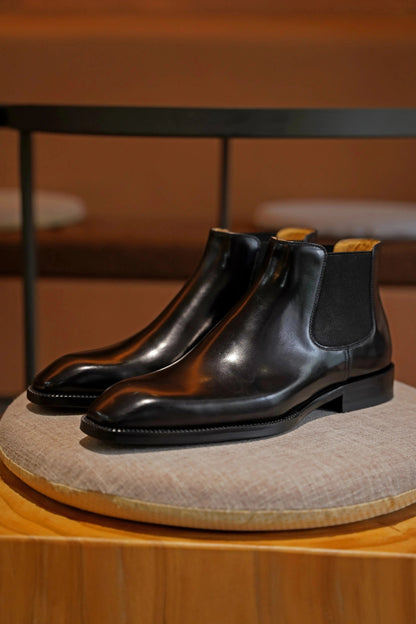 Elegent Leather Derby Shoes For Men