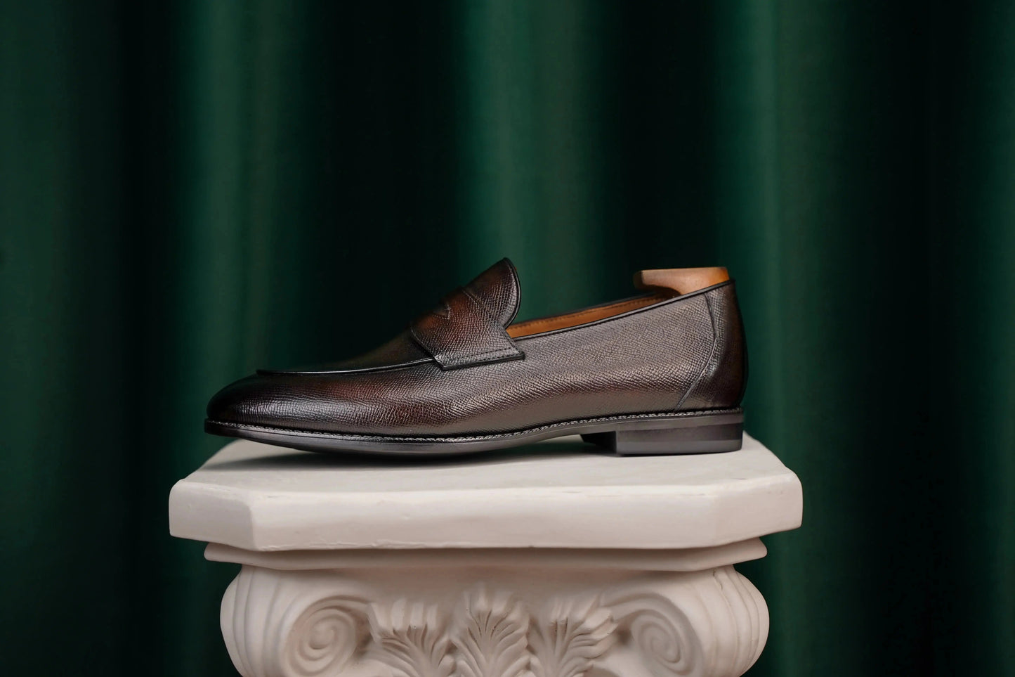 | Leather Sued Loafers For Men