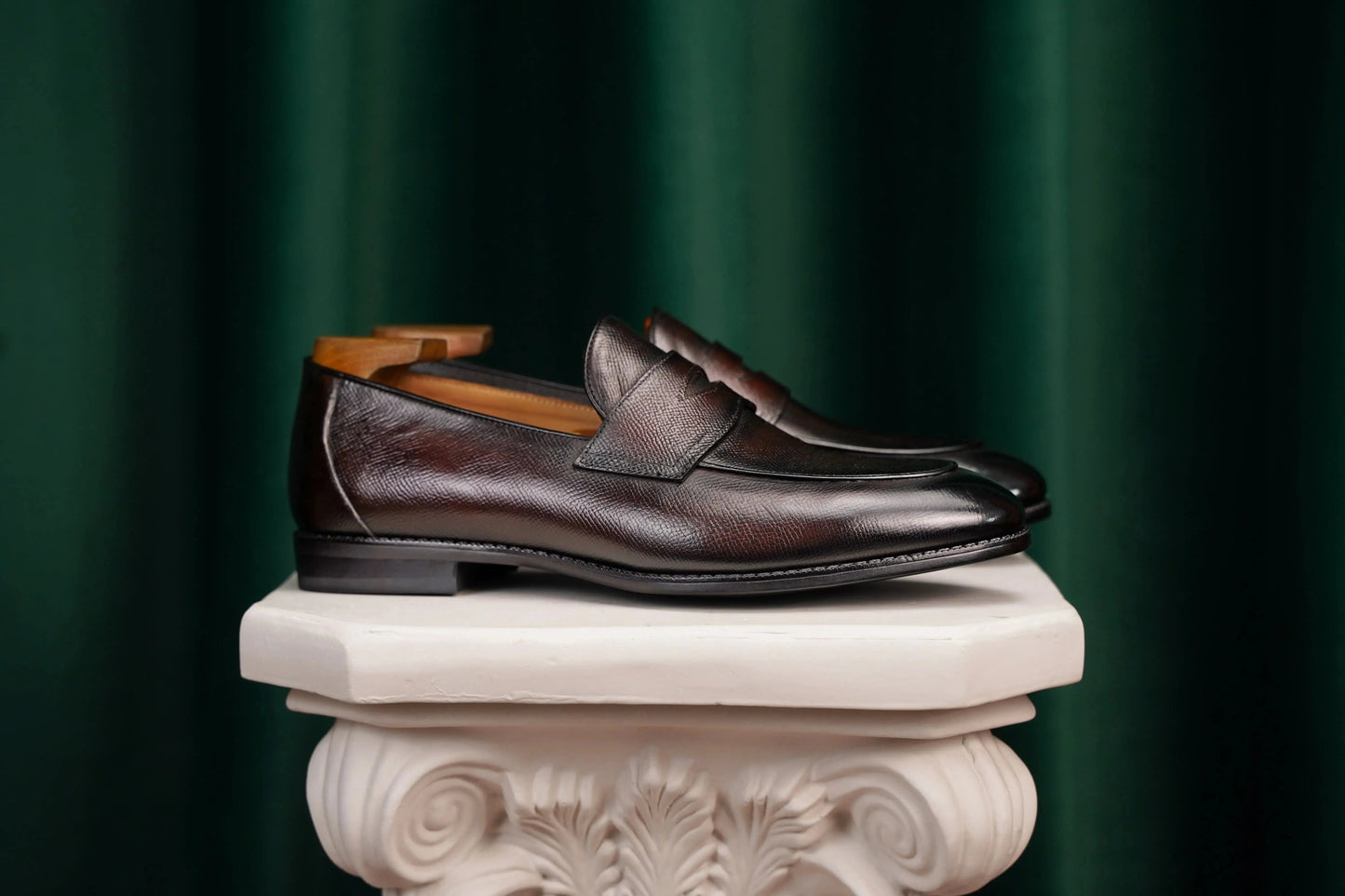 | Leather Sued Loafers For Men