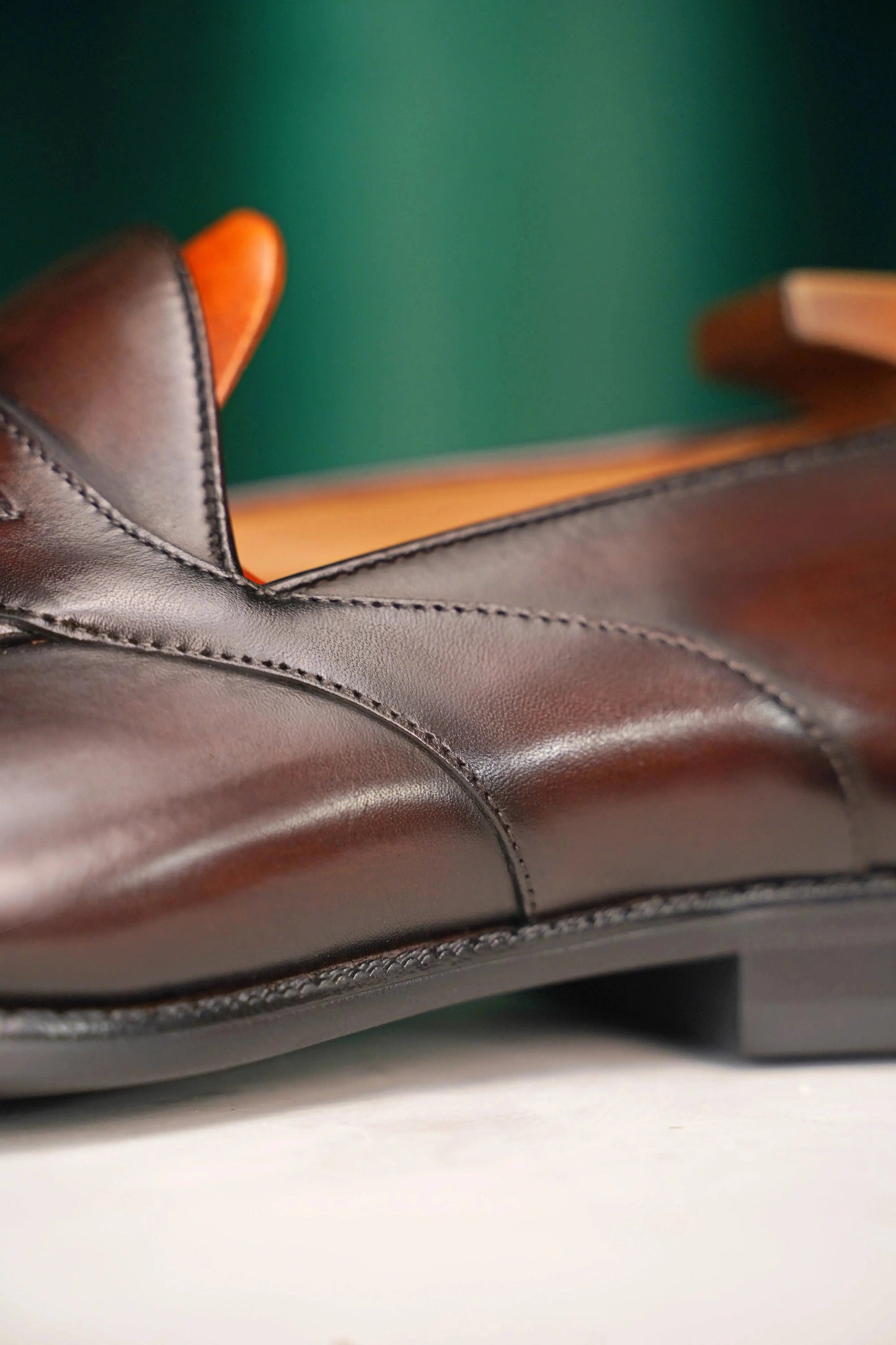 | Patina Tassel Loafers For Men