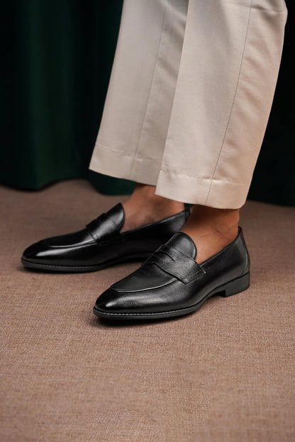 | Leather Sued Loafers For Men