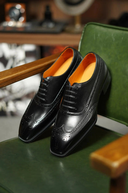 | Cowhide Leather Oxford Killer Shoes