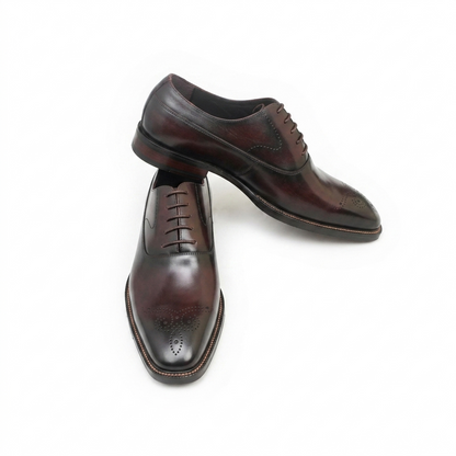| Leather Shaffet Dress Shoes For Men