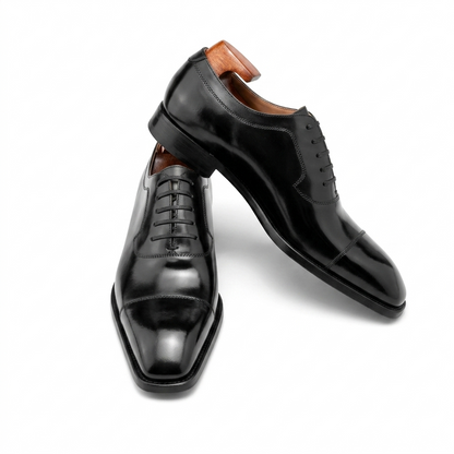 | Split Toe Apron Oxford Dress Shoes