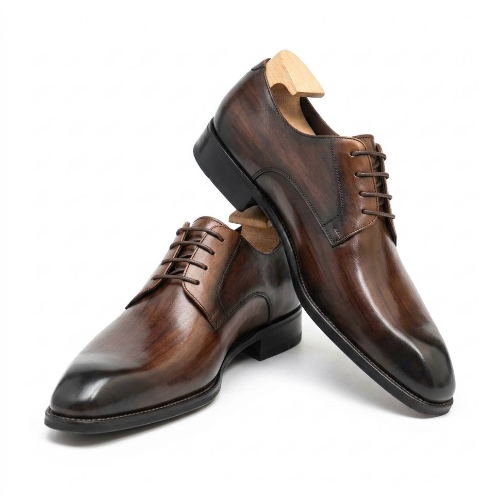 | Cowhide Genuine Leather Shoes For Men