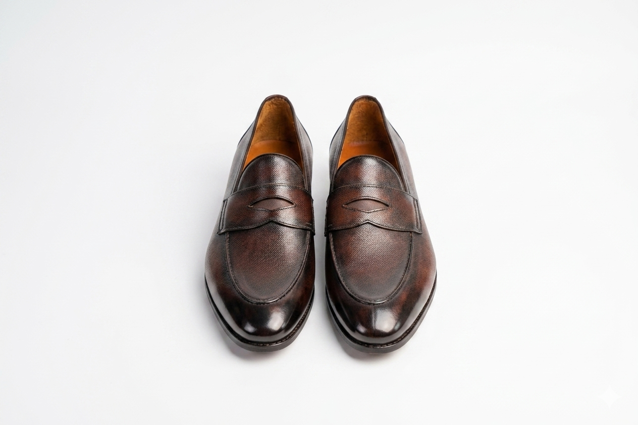 | Leather Sued Loafers For Men