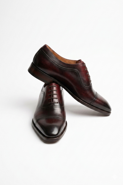 | Custom Marble Wholecut Oxford For Men