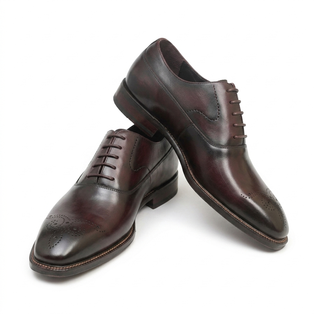 | Leather Shaffet Dress Shoes For Men
