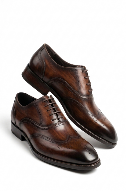| Leather Business Casual Shoes For Men
