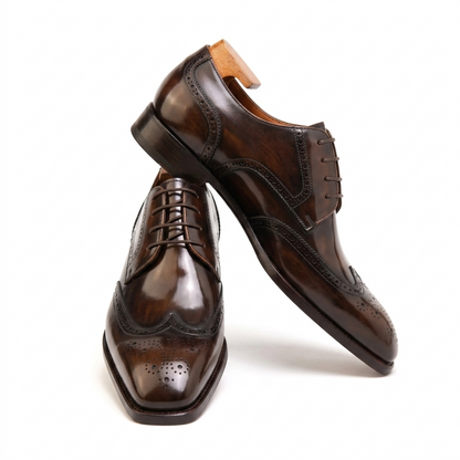| Professional Elegance Brogue Oxford Dress Shoes