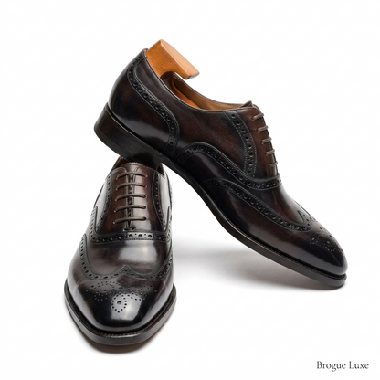 | Premium Leather Cowhide Oxfords For Weddings