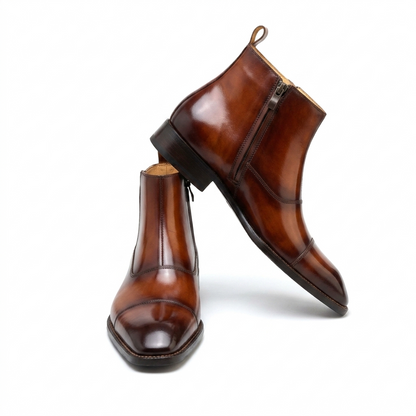 Wingtip Brogue Derby Shoes For Men