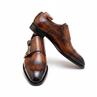 | Handcrafted Monk Strap Dress Shoes