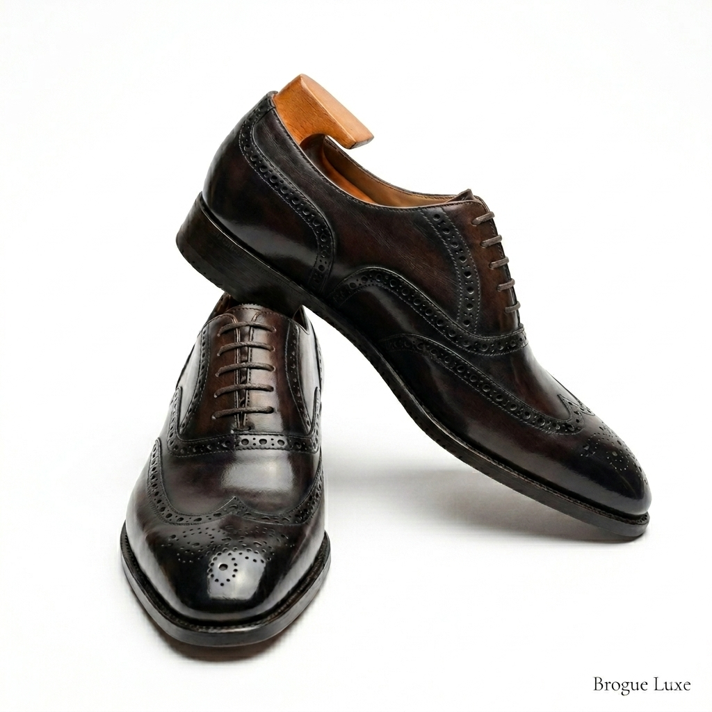 | Premium Leather Cowhide Oxfords For Weddings