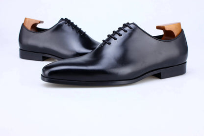 | Leather Plain Dress Shoes For Men