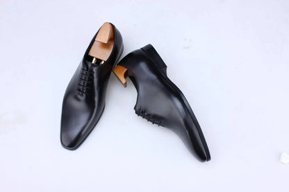 | Leather Plain Dress Shoes For Men