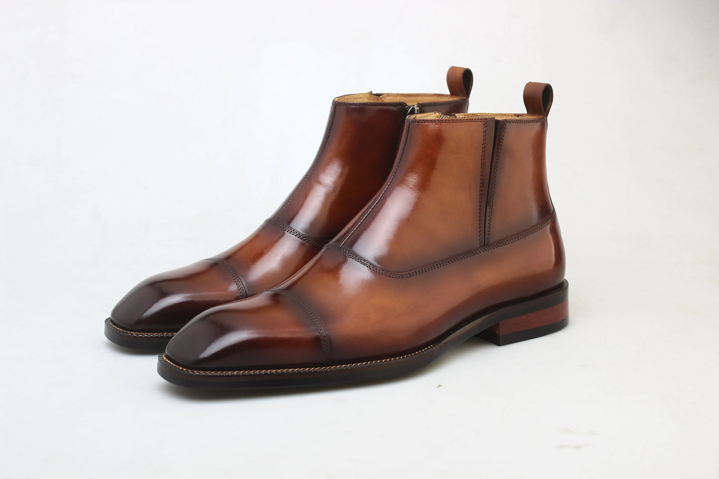 Wingtip Brogue Derby Shoes For Men