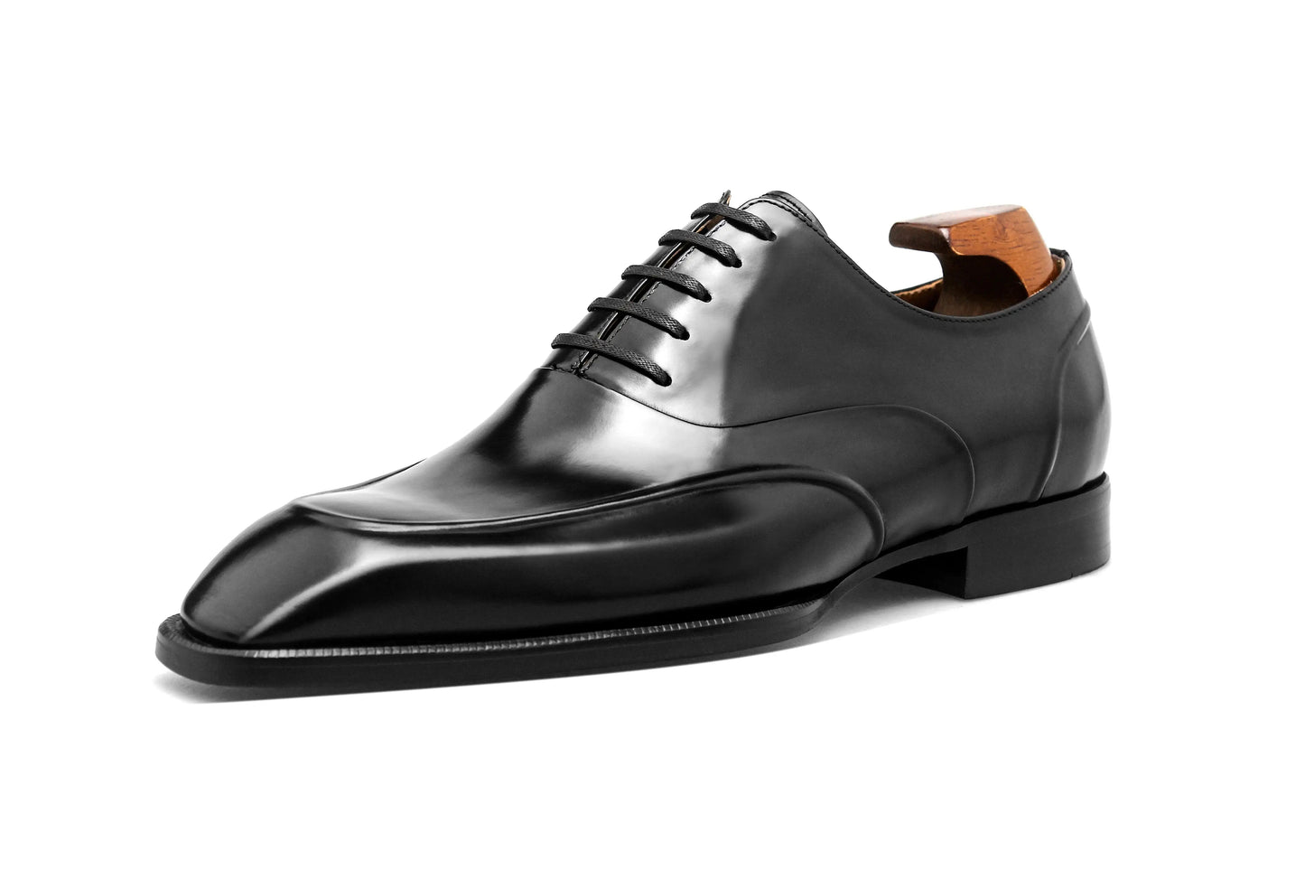 | Handmade Cowhide Derby Shoes For Men